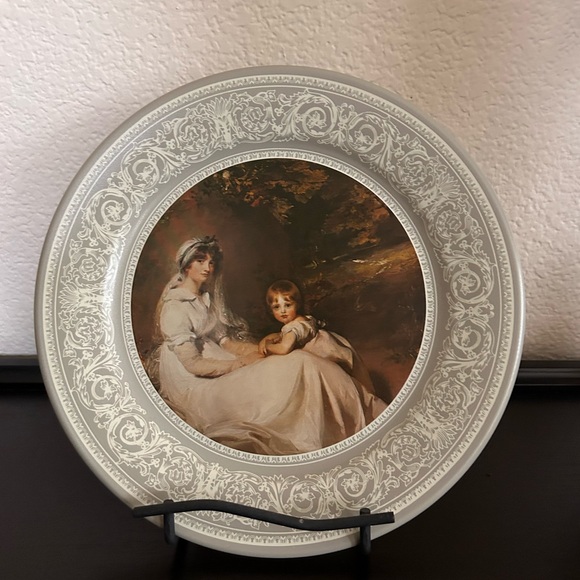 Ohio Art Other - Vintage 1974 Ohio Art Lady Templeton Plate Sir Thomas Lawrence metal plate 10”